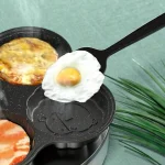 34471-15 Τηγάνι 4 Θέσεων με Αντικολλητική Επίστρωση και Αστεία Σχέδια Ζωάκια – Για Pancakes, Αυγά & Κρέπες