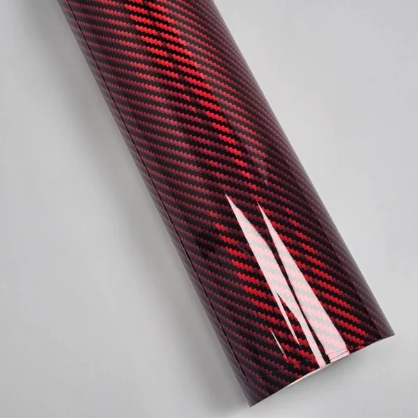 50x100cm Διακοσμητική Επιμεταλλωμένη Αυτοκόλλητη Μεμβράνη Carbon Ρολό