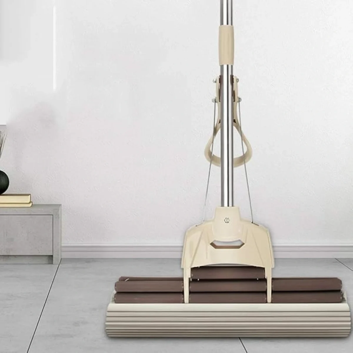 Ανοξείδωτη 360° Τηλεσκοπική Σφουγγαρίστρα 2715