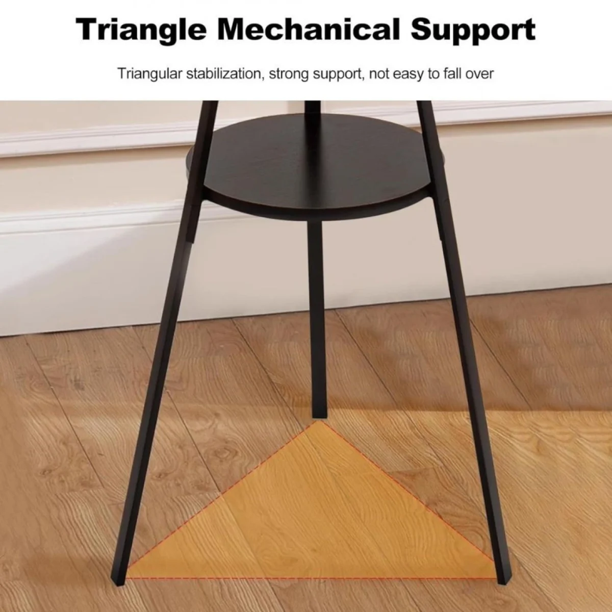 Μεταλλικός Καλόγερος FQ-17 Μαύρο Χρώμα 180 εκ.