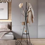 Μεταλλικός Καλόγερος FQ-17 Μαύρο Χρώμα 180 εκ.