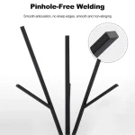 Μεταλλικός Καλόγερος FQ-17 Μαύρο Χρώμα 180 εκ.