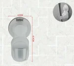 Στήριγμα Ντουζ 6.20X12.40cm Bathlux