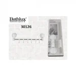 Άγκιστρο Μπάνιου Μονό με Βεντούζα 42.2x12.8cm Bathlux