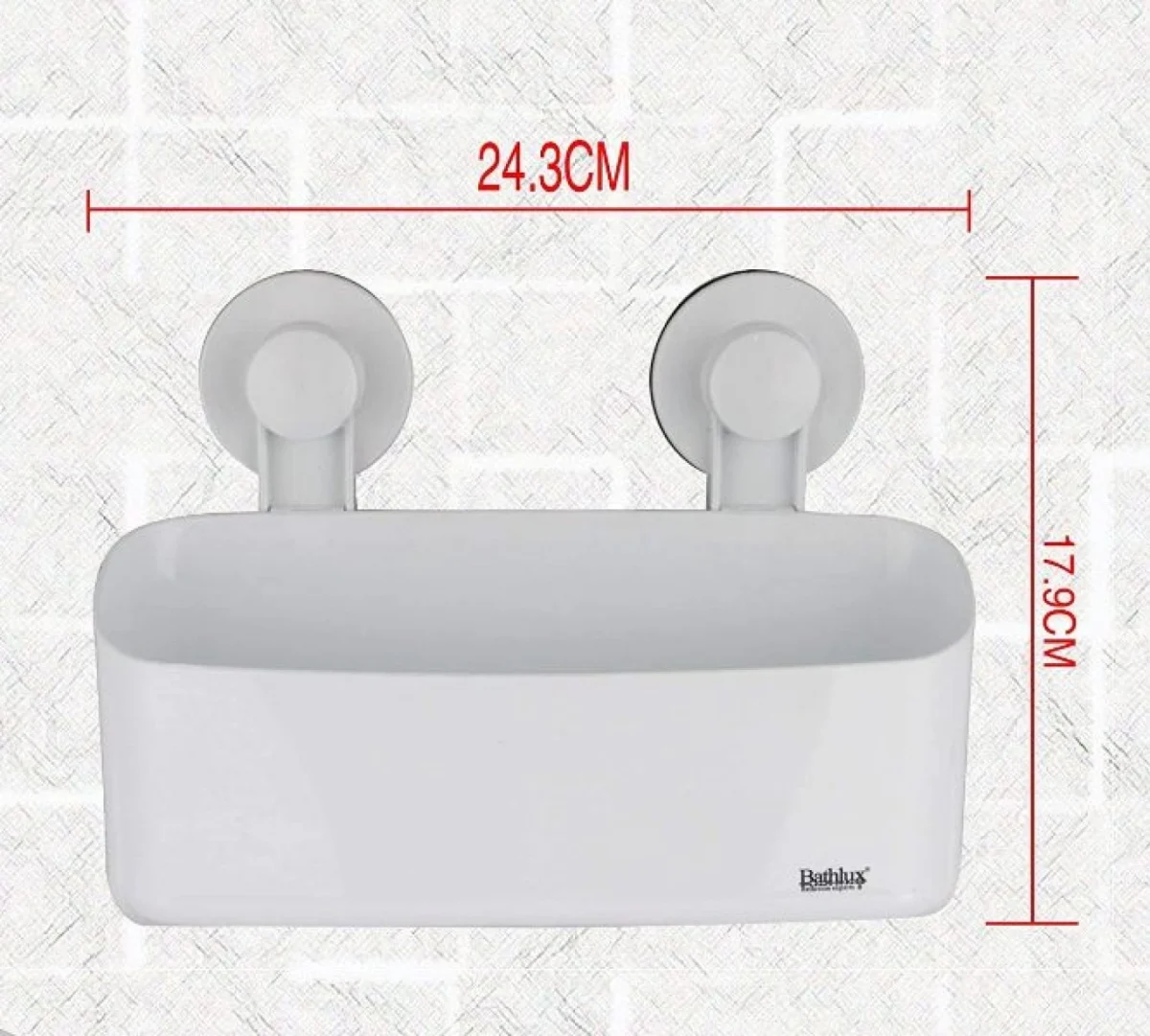 Πλαστική Θήκη με Βεντούζες 30131 BATHLUX