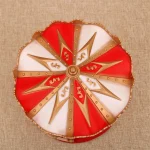 Χριστουγεννιάτικο Καρουζέλ με Κούνιες, Φωτισμό LED, Κίνηση & Μουσική 19x19x23cm