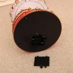 Χριστουγεννιάτικο Καρουζέλ με Αλογάκια, Φωτισμό LED, Κίνηση & Μουσική 19x19x23cm