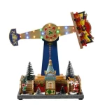 Χριστουγεννιάτικο Διακοσμητικό Shooting Star με LED, Κίνηση & Μουσική 24x16.5x40.5cm