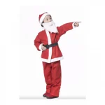 Στολή Άγιος Βασίλης Παιδική με Ζώνη και Γένια