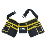 Ζώνη Εργασίας με Θήκες για Εργαλεία – Κίτρινο/Μαύρο