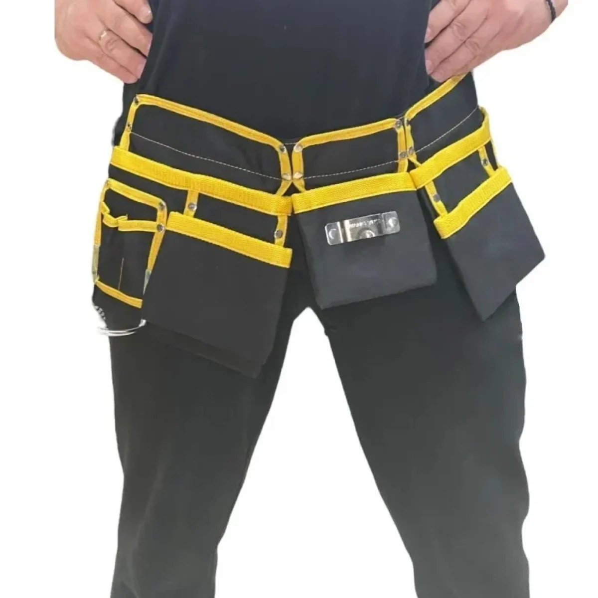 Ζώνη Εργασίας με Θήκες για Εργαλεία – Κίτρινο/Μαύρο