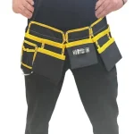 Ζώνη Εργασίας με Θήκες για Εργαλεία – Κίτρινο/Μαύρο