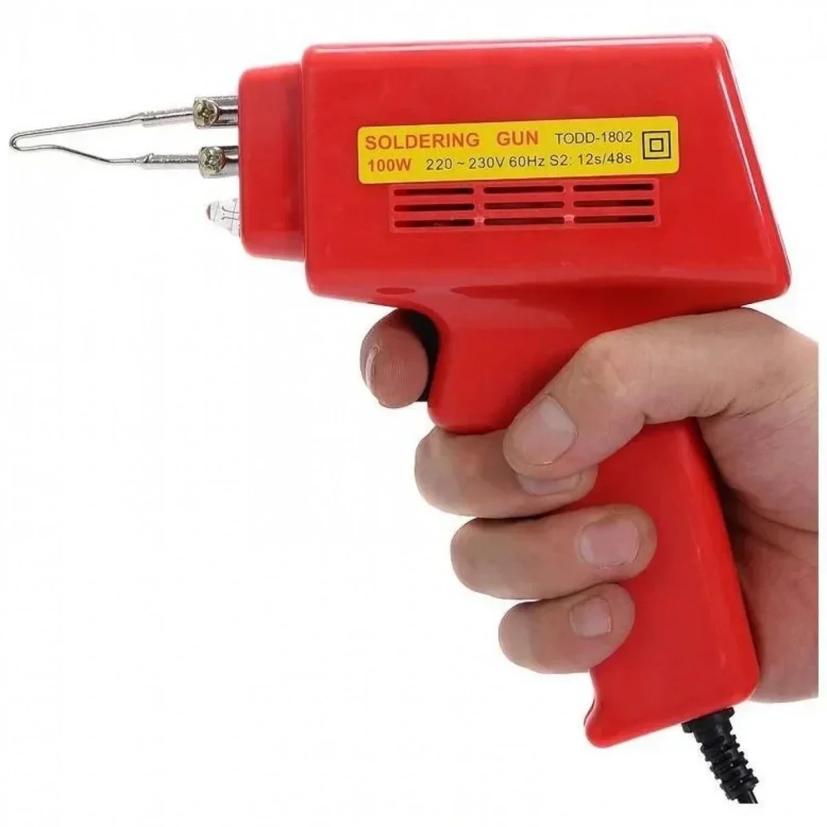 Πιστόλι Κόλλησης Ηλεκτρικό Κολλητήρι Με Φακό TODD-1802