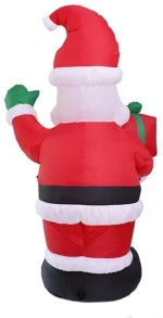 240cm Φουσκωτός Άγιος Βασίλης Χριστουγεννιάτικος Διακοσμητικός με Blower