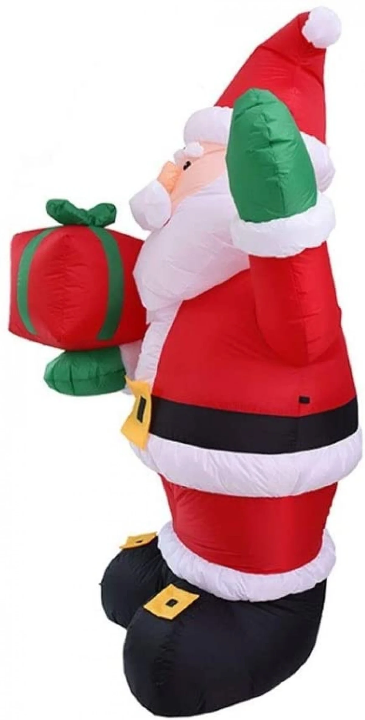 240cm Φουσκωτός Άγιος Βασίλης Χριστουγεννιάτικος Διακοσμητικός με Blower