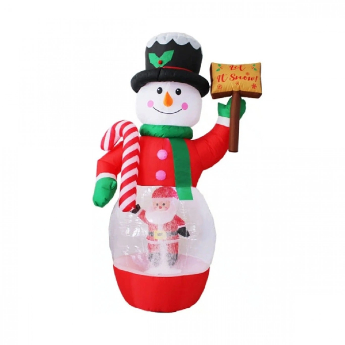 210εκ Χριστουγεννιάτικος Φουσκωτός Φωτιζόμενος Διακοσμητικός Χιονάνθρωπος Ρεύματος 210εκ Χριστουγεννιάτικος Φουσκωτός Φωτιζόμενος Διακοσμητικός Χιονάνθρωπος Ρεύματος