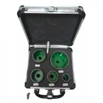 Σετ Ποτηροτρύπανα Διαμαντέ για Τούβλο και Πλακάκι – 25mm έως 65mm σε Βαλιτσάκι 6 τεμ.