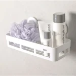 Ράφι Τοίχου Ορθογώνιο με Βεντούζες 30162 Bathlux 30.2x13.8x12.7εκ.