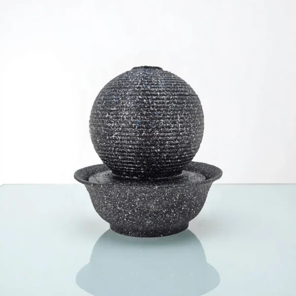 21x21x23εκ Συντριβάνι Καταρράκτης Feng Shui Ball με Φωτισμό LED