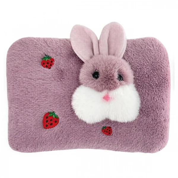 Hoomei Ηλεκτρική Θερμοφόρα - Μαξιλάρι 500W Γενικής Χρήσης 28x19x6cm - Τρισδιάστατο Λαγουδάκι