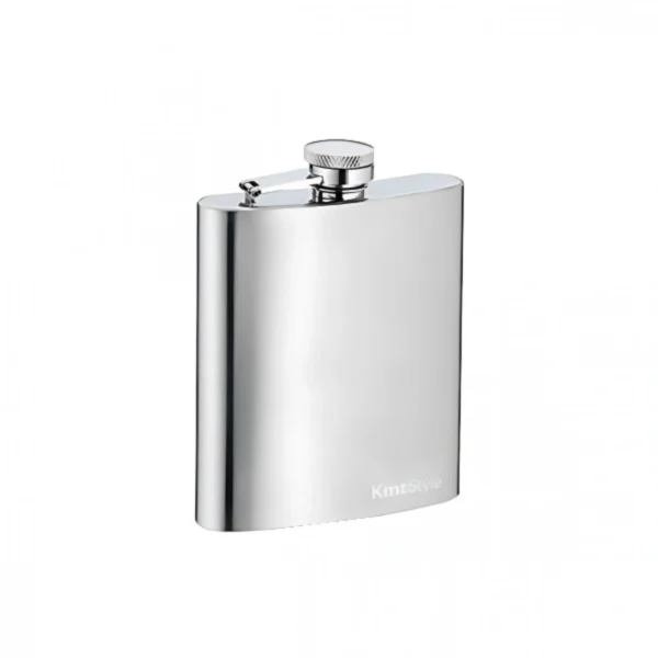 Ανοξείδωτο Μεταλλικό Φλασκί Τσέπης Κομψού Σχεδιασμού 240ml