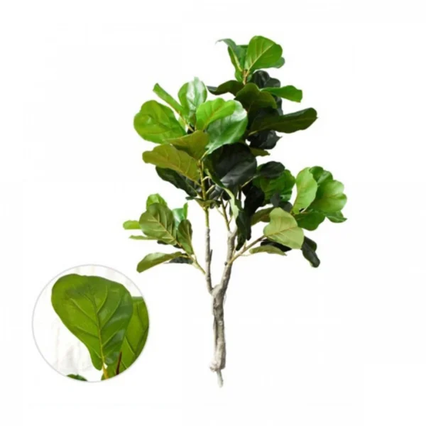 155cm Τεχνητό Διακοσμητικό Φυτό Φίκος "Λυράτα" 87745
