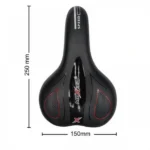 25×15cm Ανατομική Σέλα Ποδηλάτου με Απορρόφηση Κραδασμών